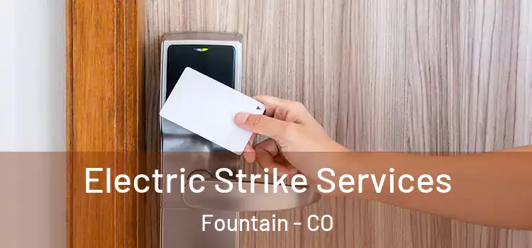 Electric Strike Services Fountain - CO