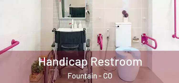 Handicap Restroom Fountain - CO